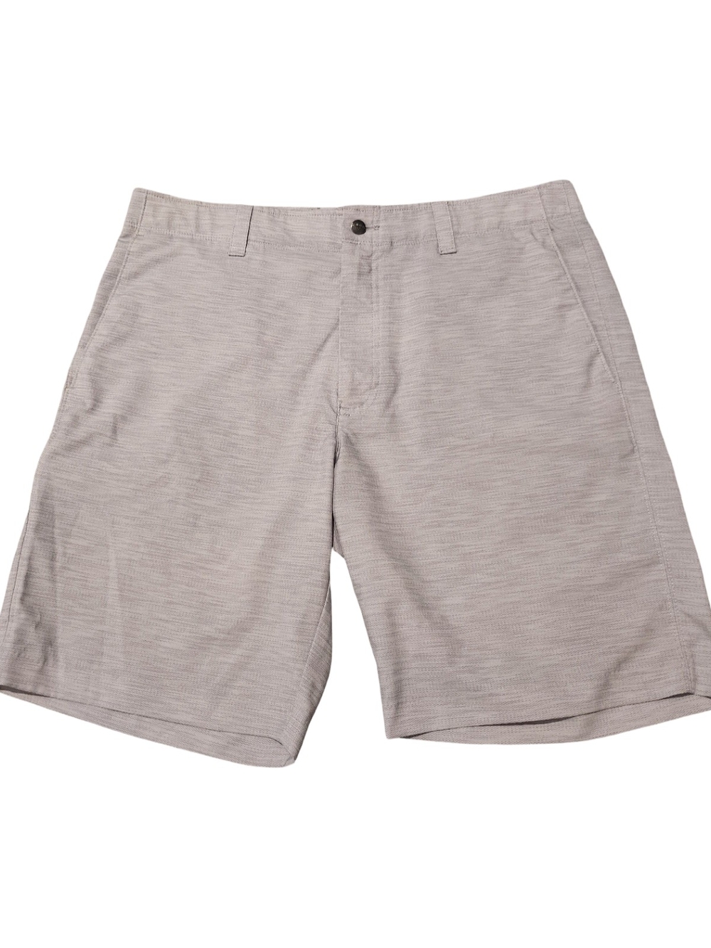Callaway Light Gray Flat-Front Performance Shorts